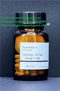 STADA Aromasin(Exemestane) Tabletler 25mg*50/şişe 3 Gün ABD Kargolama